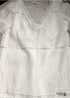 Boho White Crochet Mini Dress Brielle